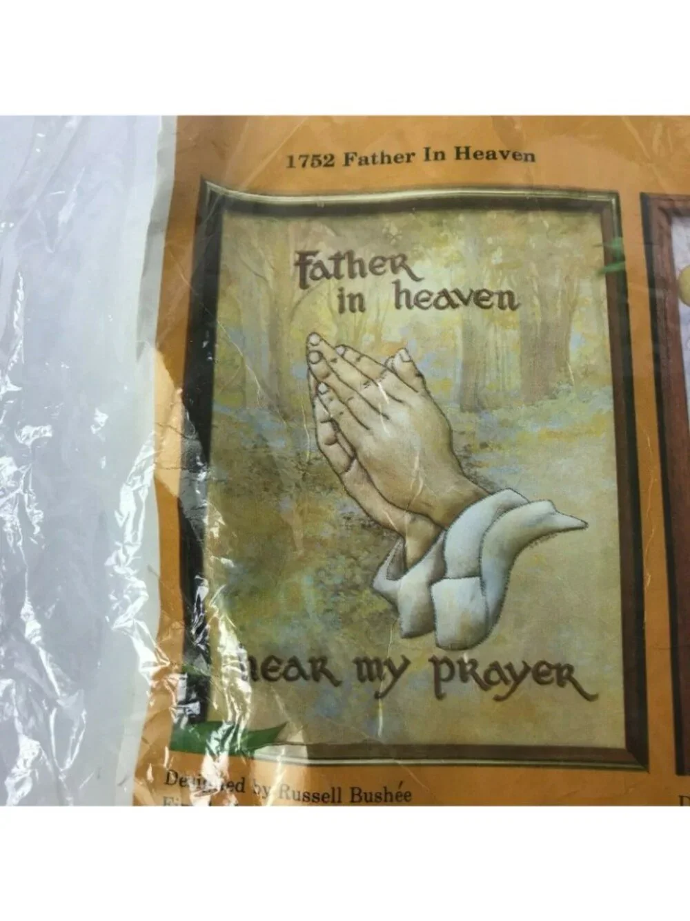 Father In Heaven Counted Cross Stitch Kit Creative Circle 1752 ACOC Prayer Desig